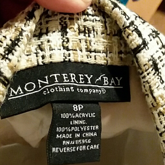 Monterey Bay coat blazer jacket 8P - Picture 7 of 7